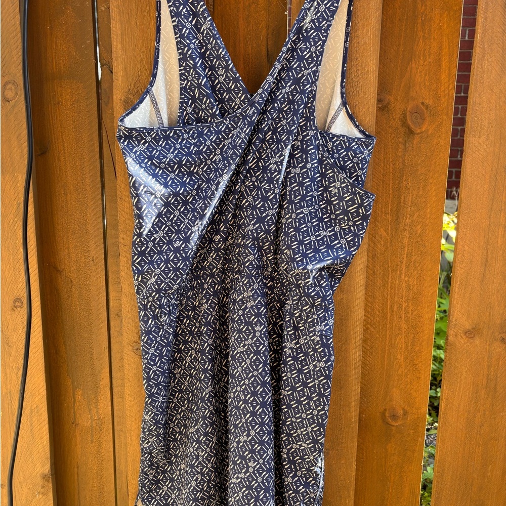 Patagonia Navy Geometric Mini Dress - Picture 5 of 7